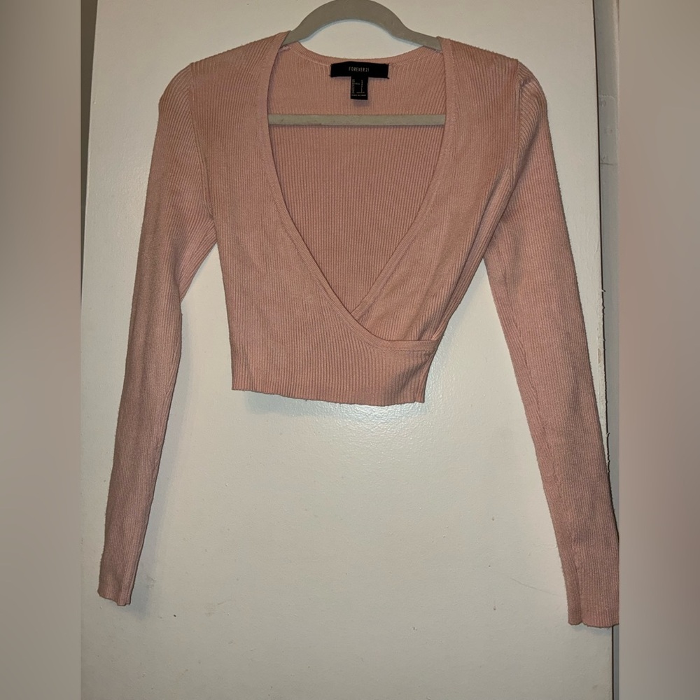 Beautiful ballerina sweater shrug forever 21 EUC size L